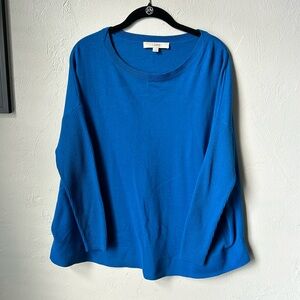 Bright Blue Swing Sweater